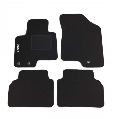 Tappetini Auto In Moquette Con 3 Clip Di Fissaggio Per Kia Sportage